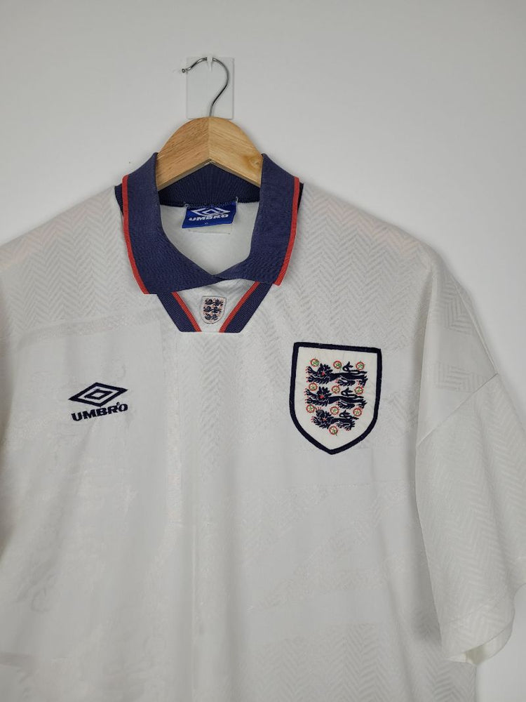 
                  
                    Original England Home Jersey 1993-1994 - XL
                  
                