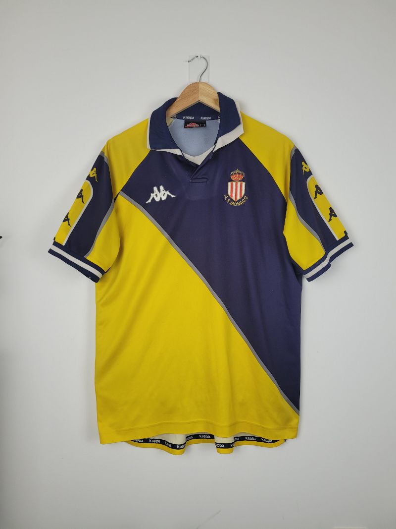 Original AS Monaco Away Jersey 1998-1999 - L