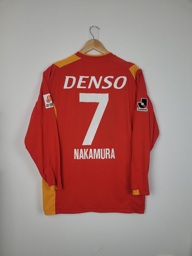 
                  
                    Original Nagoya Grampus Eight *Match-issued* Home Jersey 2007 #7 of Naoshi Nakamura - L
                  
                