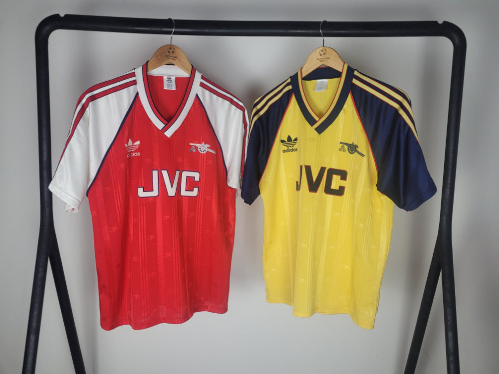 Original Arsenal F.C.  Home & Away Jersey 1988-1990