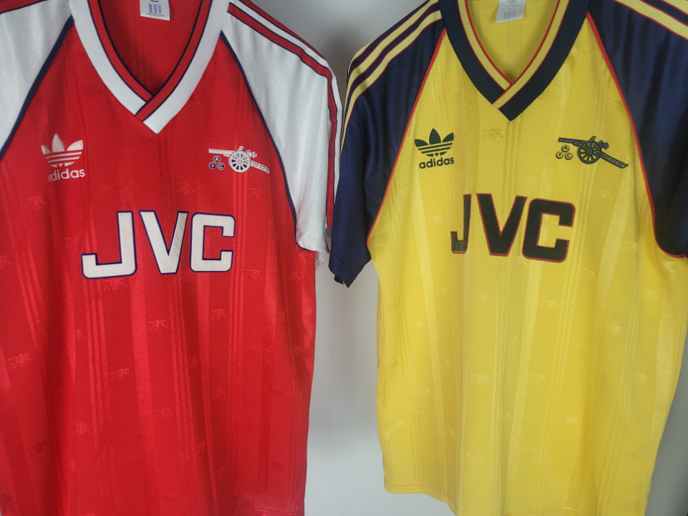 
                  
                    Original Arsenal F.C.  Home & Away Jersey 1988-1990
                  
                