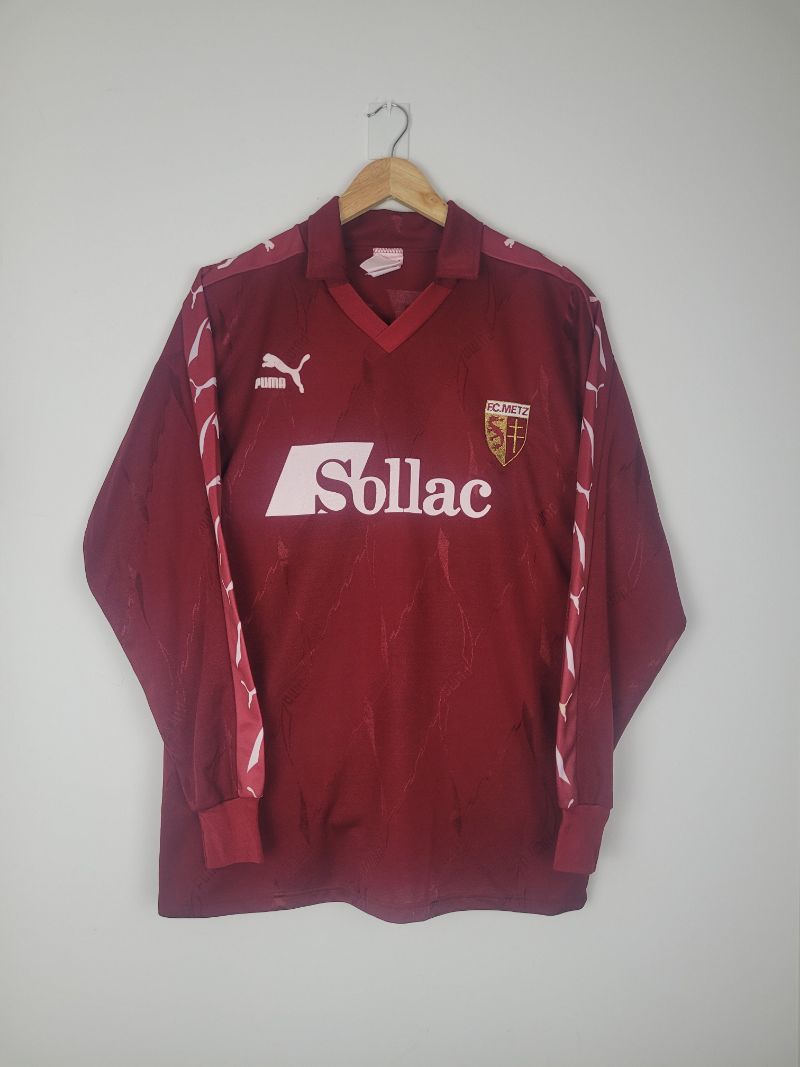 Original FC Metz *Matchworn* Home Jersey #14 1994-1995 - XL