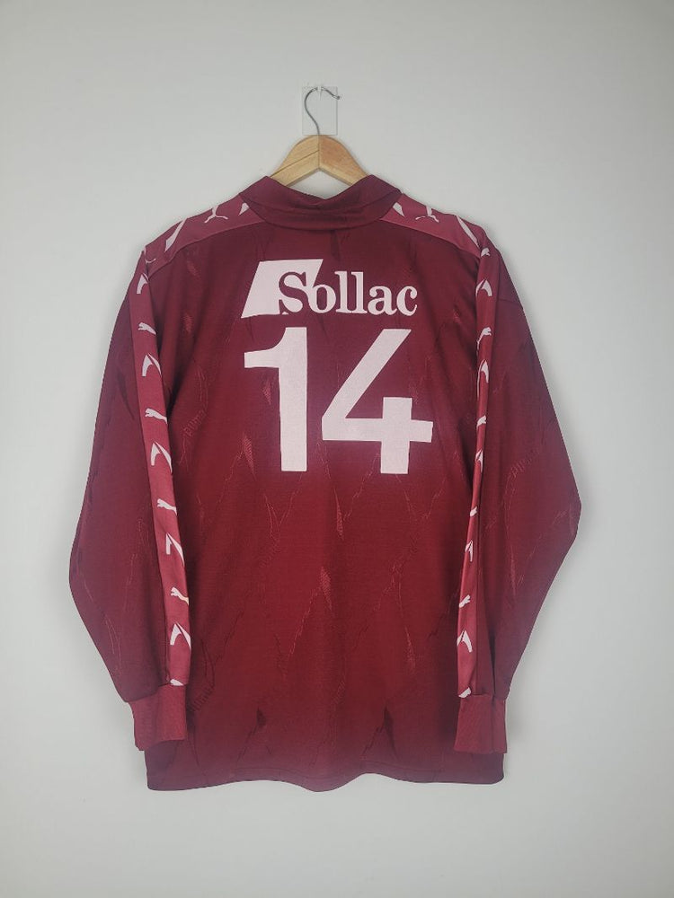 
                  
                    Original FC Metz *Matchworn* Home Jersey #14 1994-1995 - XL
                  
                