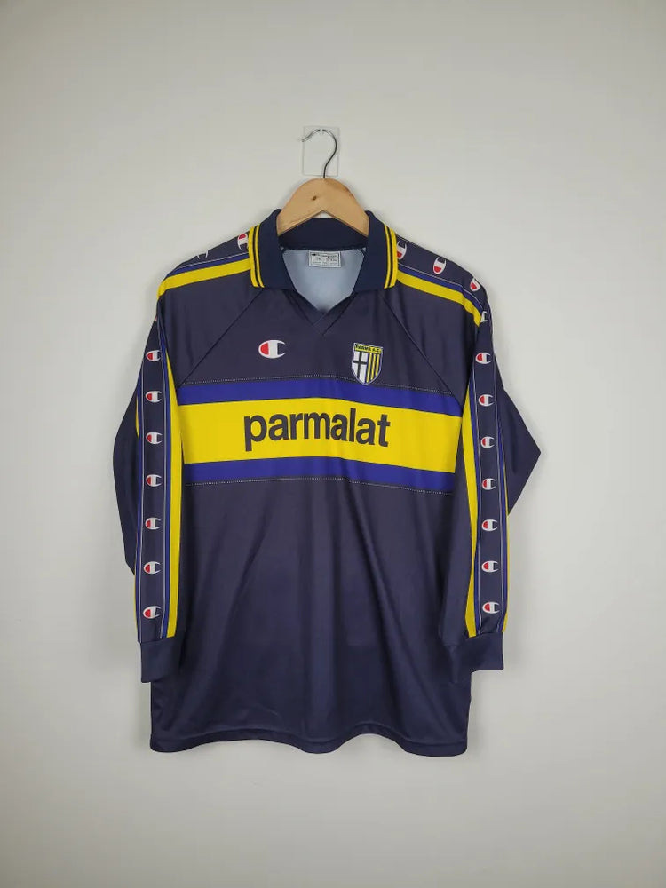 
                  
                    Original Parma A.C. Away Jersey 1999-2000 - Kids XL fits M
                  
                