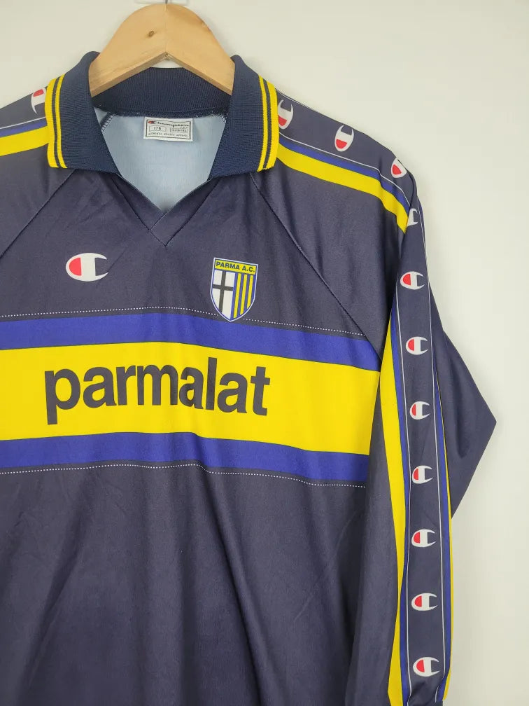 
                  
                    Original Parma A.C. Away Jersey 1999-2000 - Kids XL fits M
                  
                