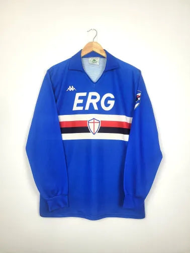 Original UC Sampdoria Home Jersey 1989-1990 - XL