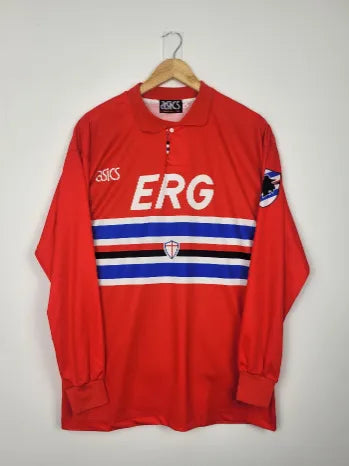 
                  
                    Original UC Sampdoria Third Jersey 1993-1994 #9 of Alessandro Melli - XL
                  
                