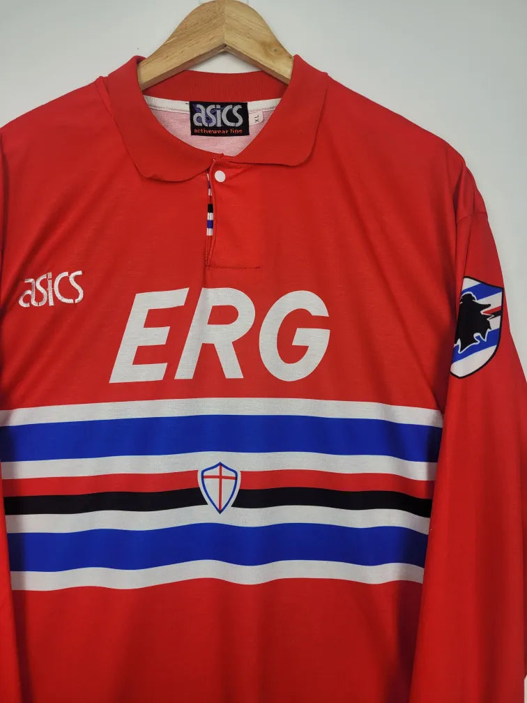 
                  
                    Original UC Sampdoria Third Jersey 1993-1994 #9 of Alessandro Melli - XL
                  
                