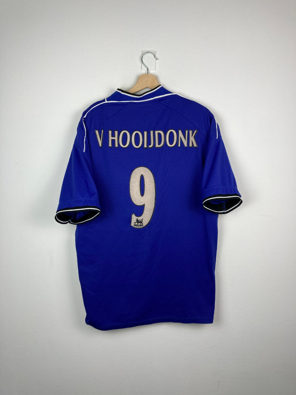 Original Nottingham Forrest FC Away Jersey 1999-2001 #9 Van Hooijdonk- XL