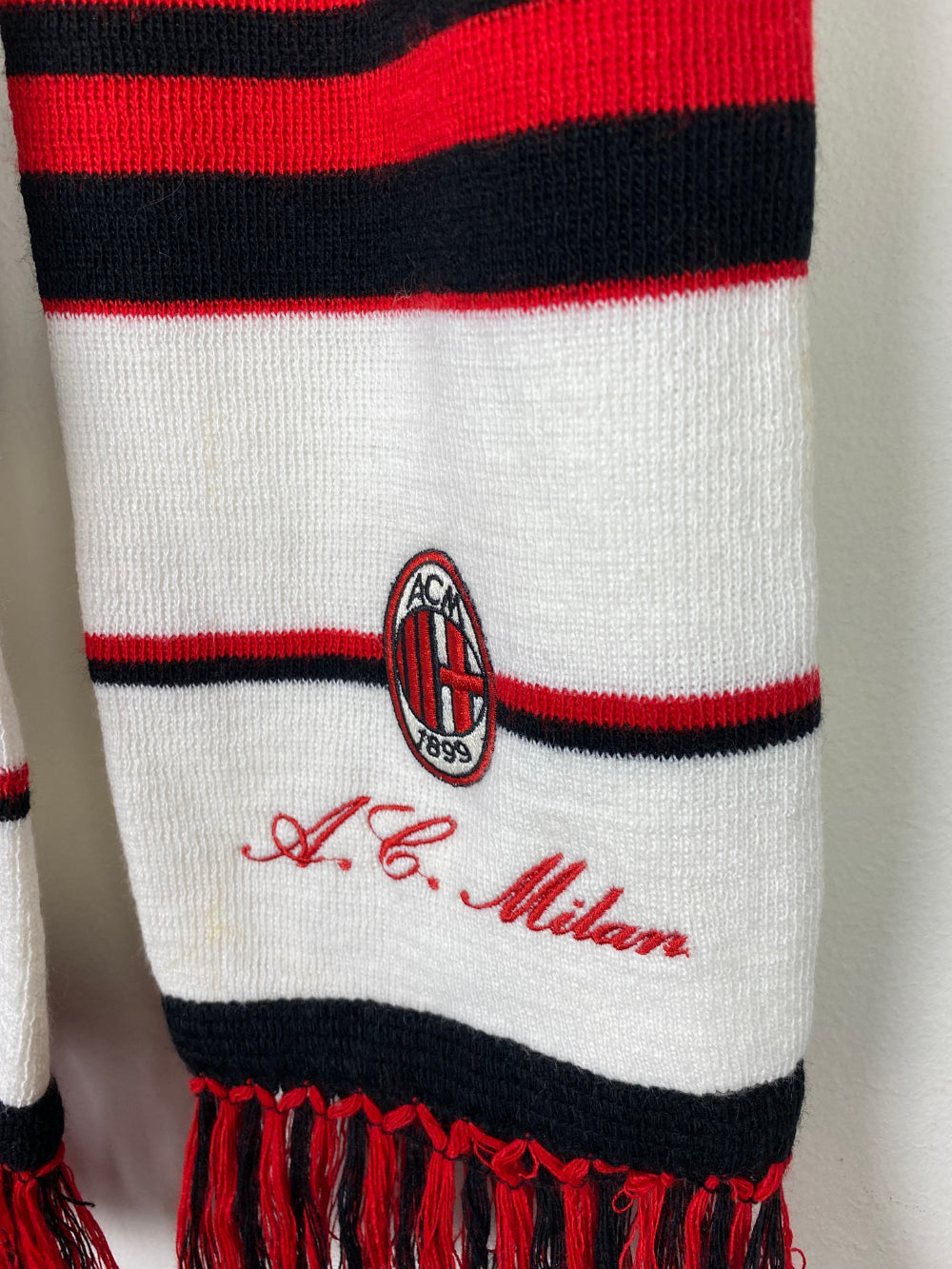 Original AC Milan scarf – RetrOriginalFootball