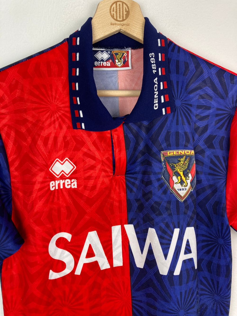 
                  
                    Original Genoa CFC Home Jersey 1992-1994 - XS
                  
                