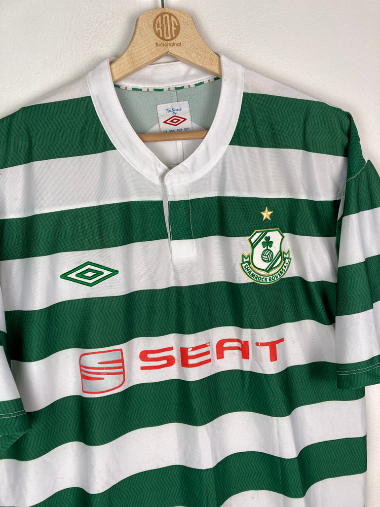 
                  
                    Original Shamrock Rovers FC Home Jersey 2012-2013 - XXL
                  
                