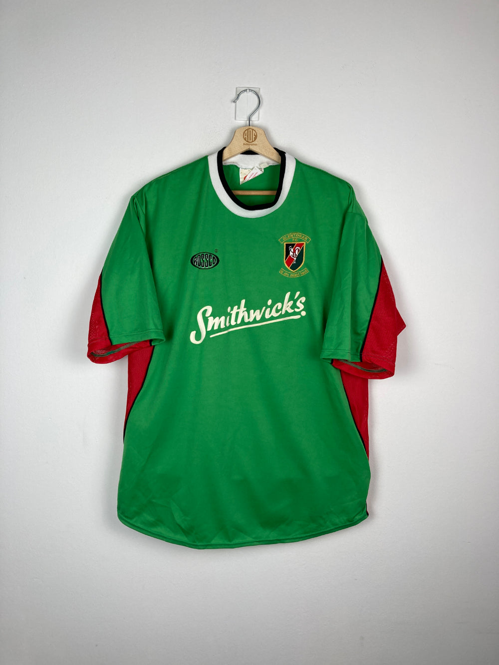 Original Glentoran FC Home Jersey 2001-2002 - XL