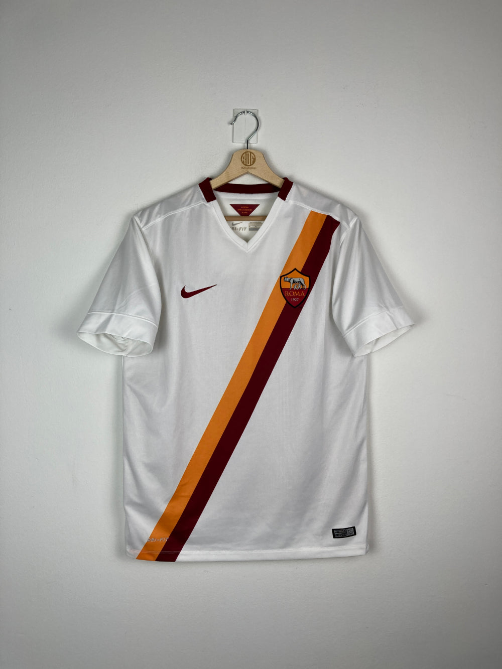 Original AS Roma Away Jersey 2014 2015 M RetrOriginalFootball