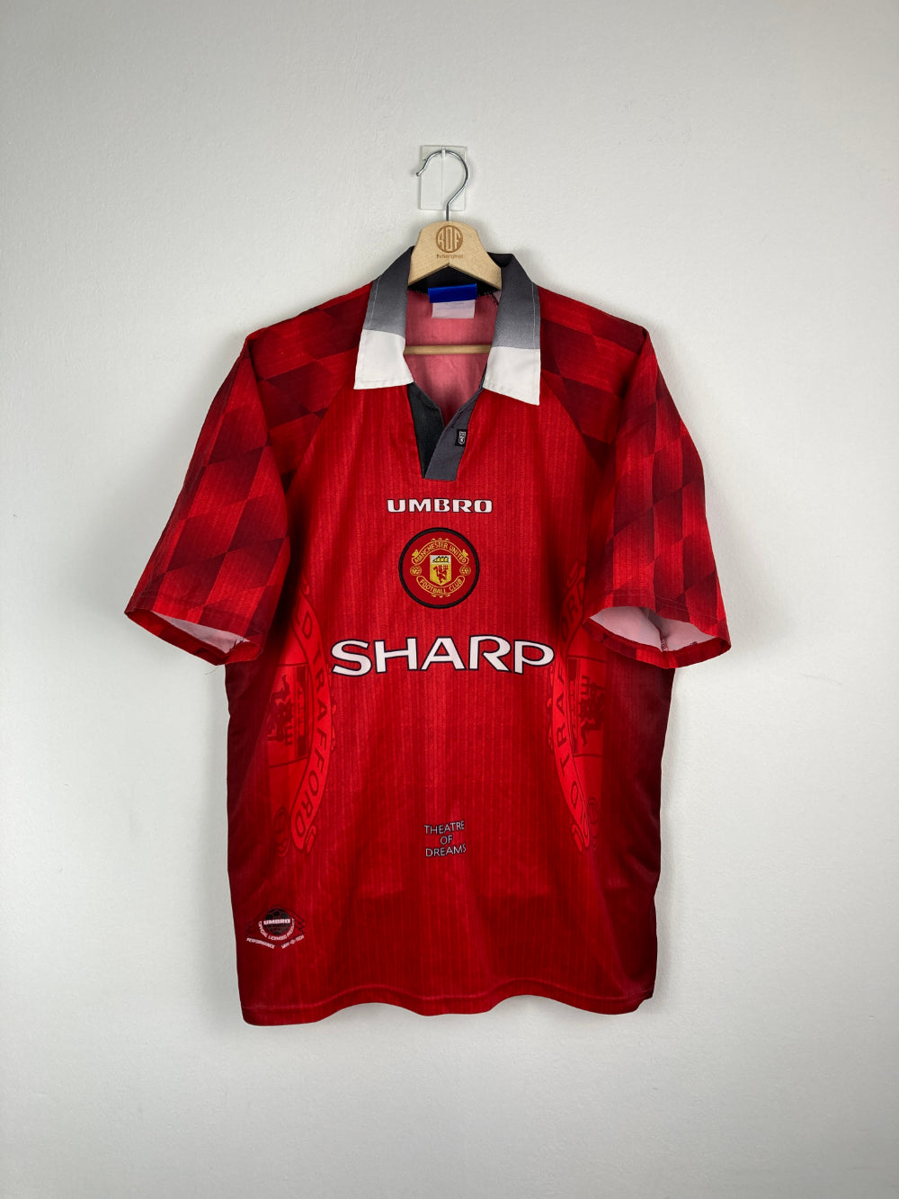 Original Manchester United FC Home Jersey 1996-1998 - XL