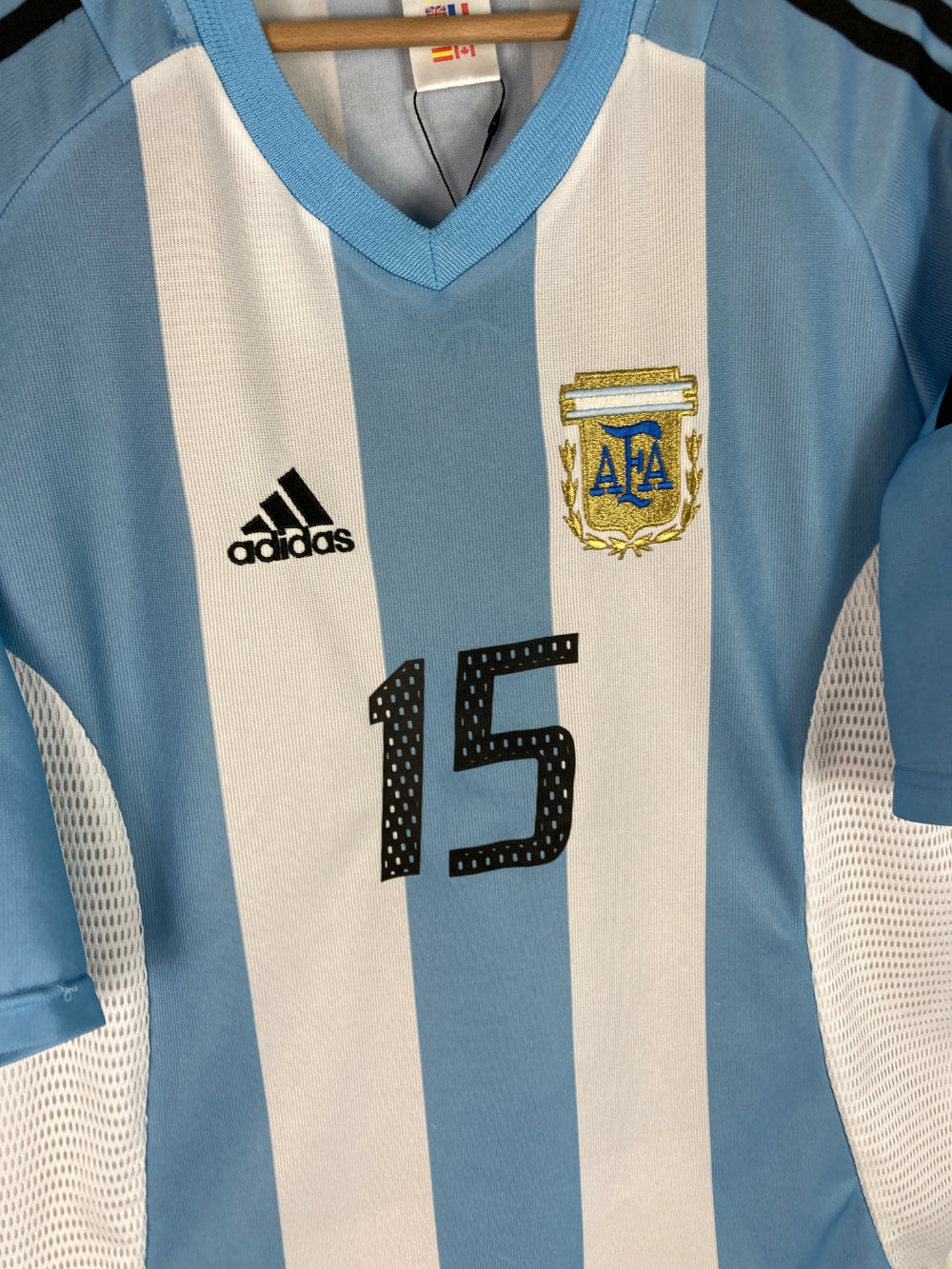 
                  
                    Original Argentina Home Jersey 2002-2004 #15 D'Alessandro - XL
                  
                