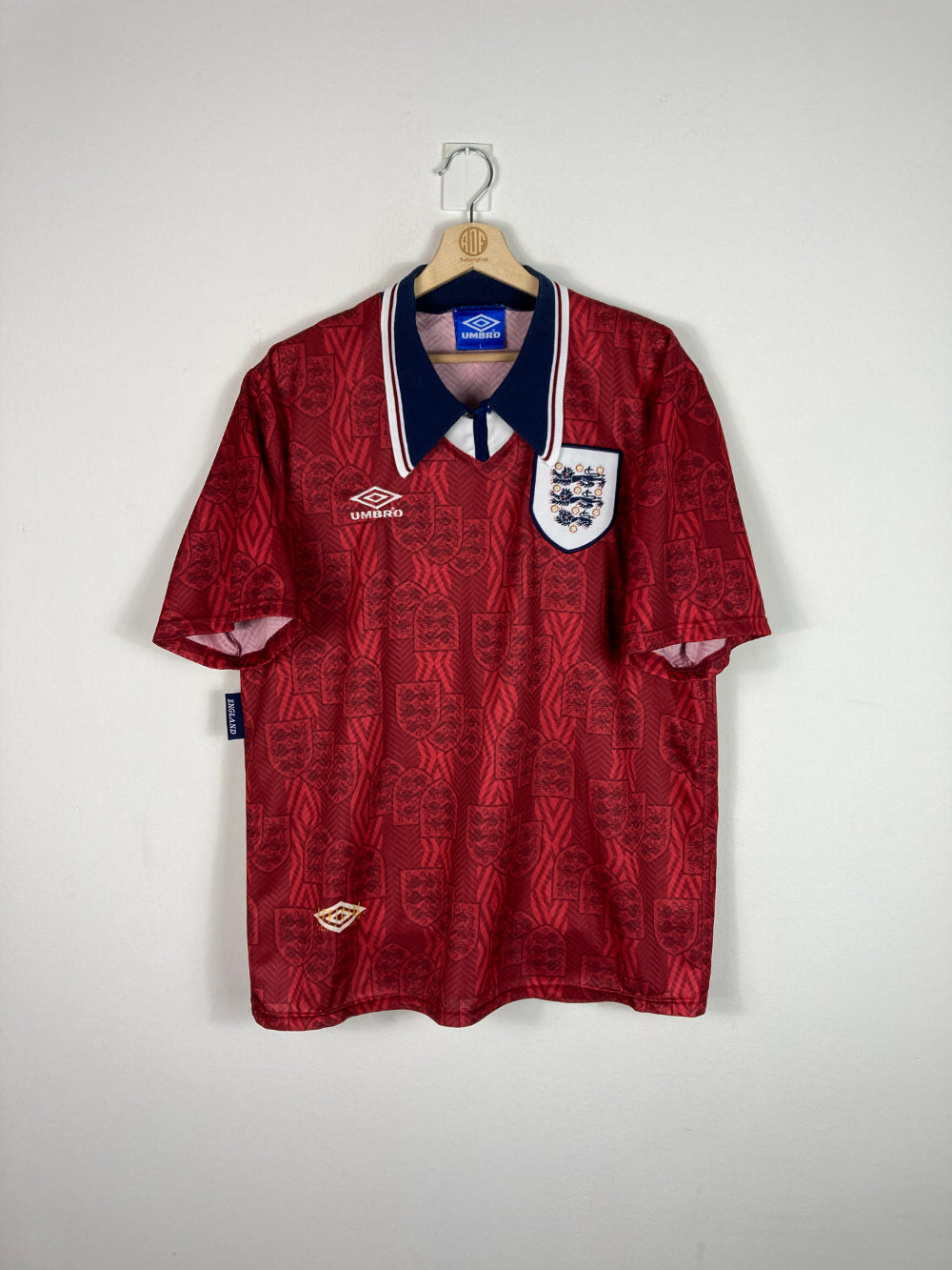 Original England Away Jersey 1993-1995 - L