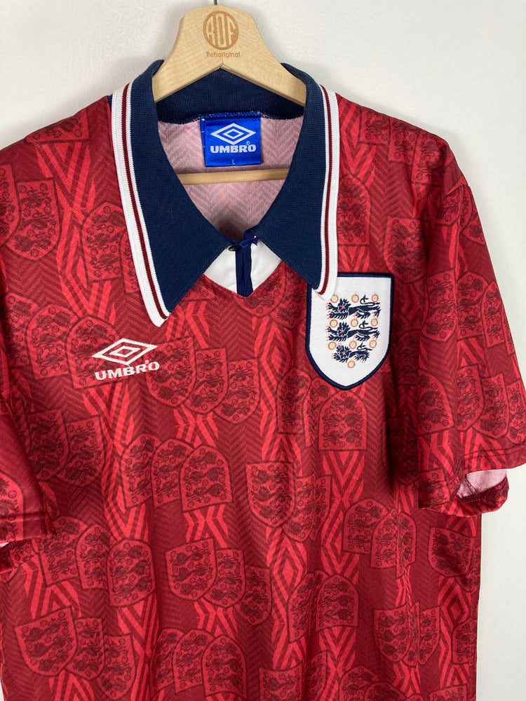 
                  
                    Original England Away Jersey 1993-1995 - L
                  
                