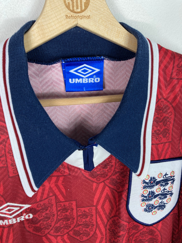 
                  
                    Original England Away Jersey 1993-1995 - L
                  
                