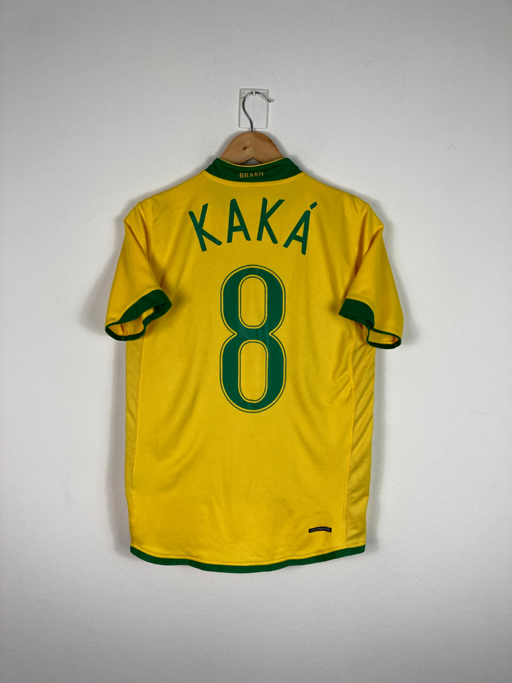 Original Brazil Home Jersey 2006-2008 #8 Kaka - M