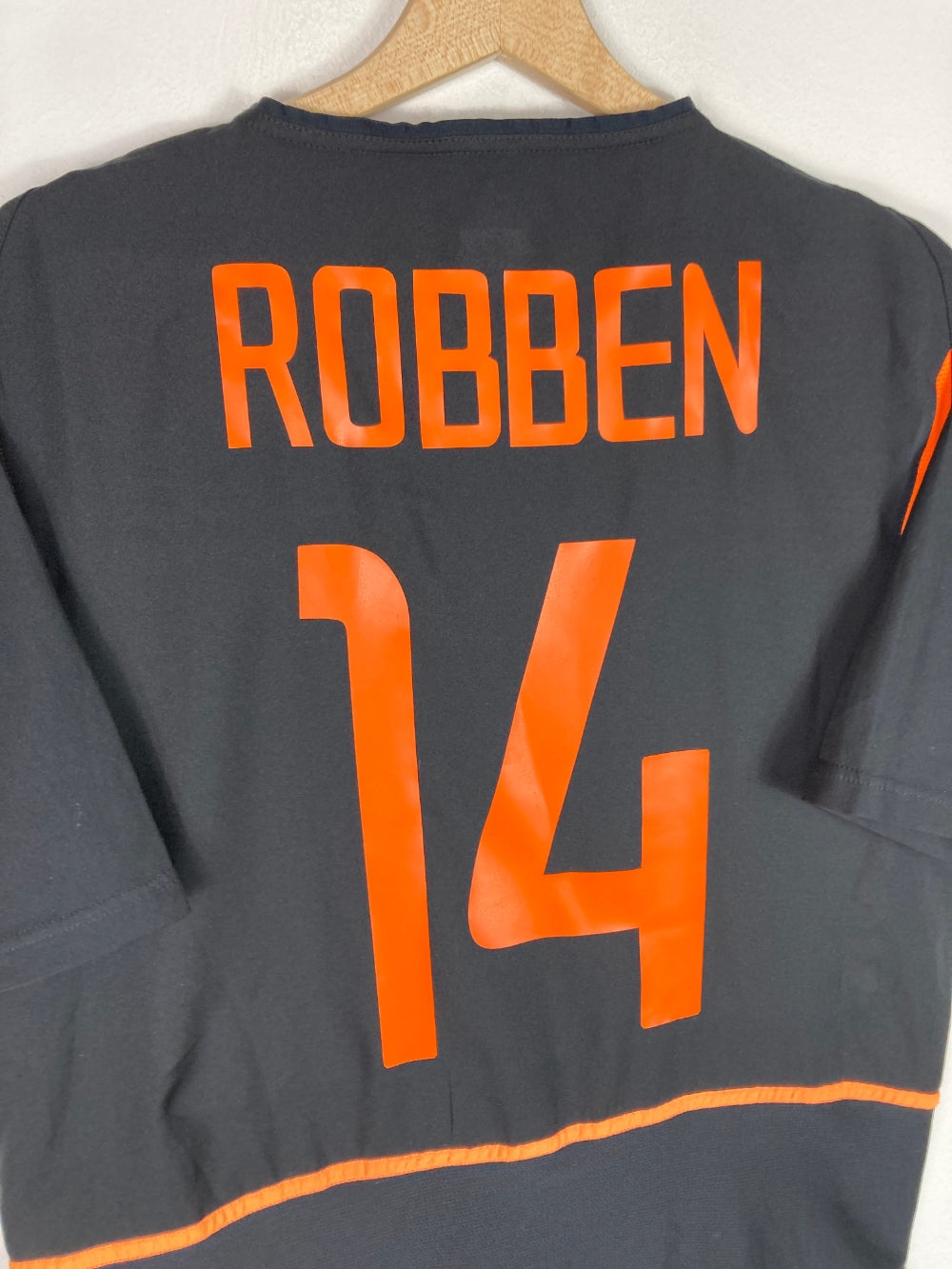 
                  
                    Original Holland Away Jersey 2002-2004 #14 Robben - M
                  
                