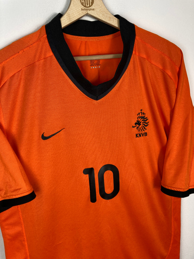 
                  
                    Original Holland Home Jersey 2000-2002 #10 Bergkamp - XL
                  
                