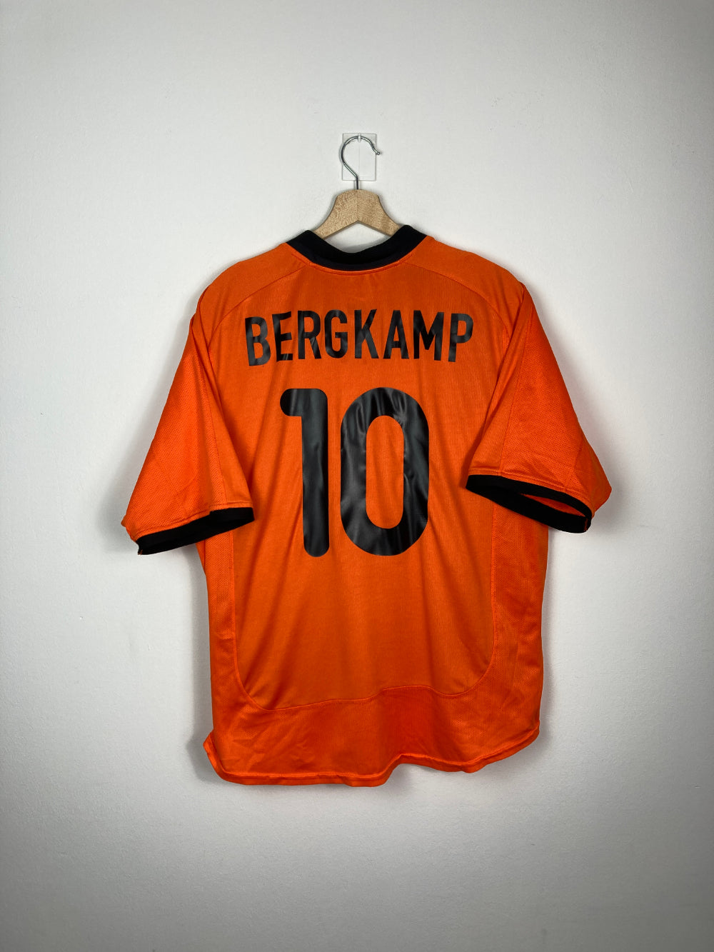 Original Holland Home Jersey 2000-2002 #10 Bergkamp - XL