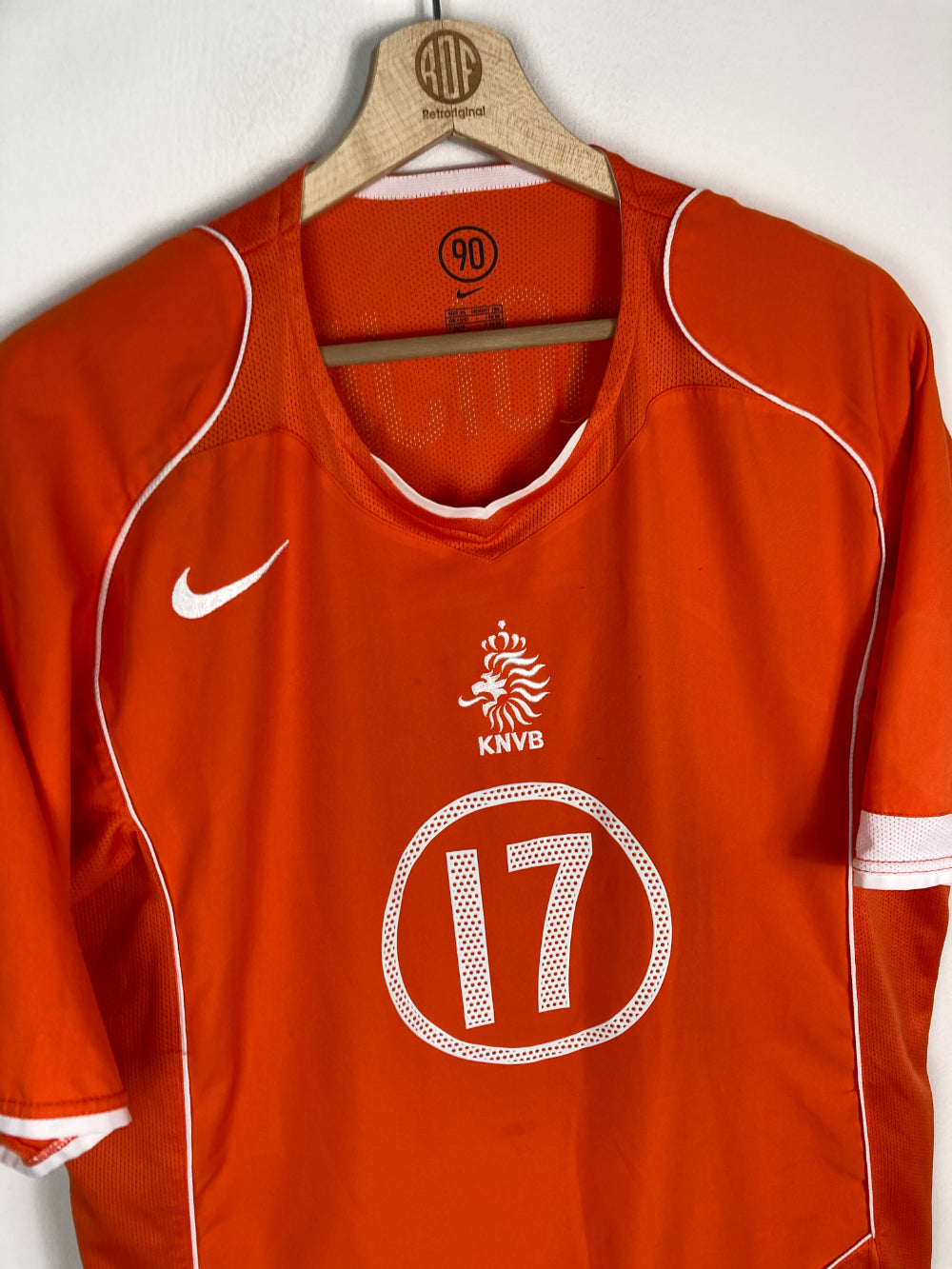 
                  
                    Original Holland Home Jersey 2004-2006 #17 v. Hooijdonk - XL
                  
                