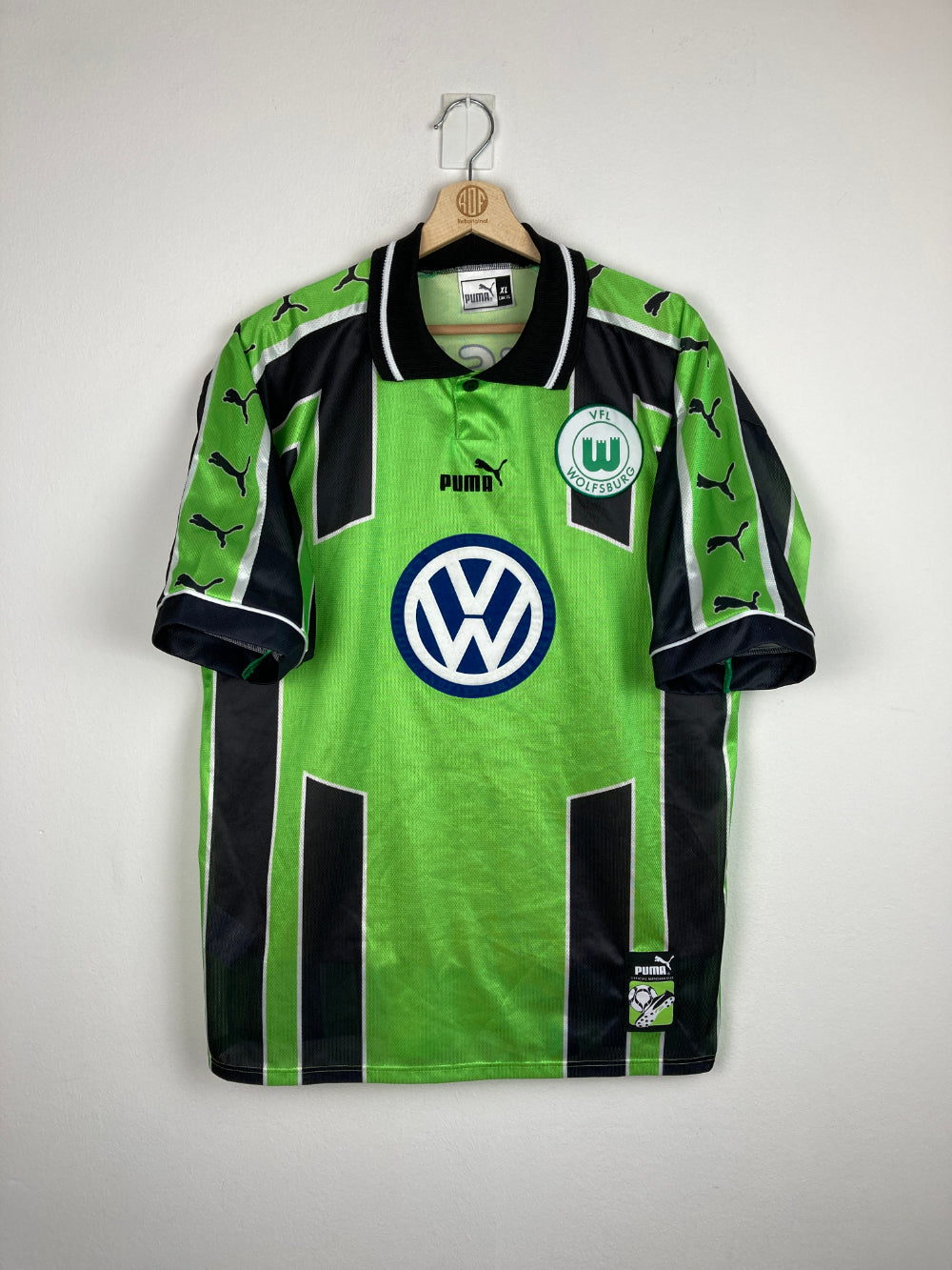 Original Wolfsburg VFL Home Jersey 1998-1999 - XL