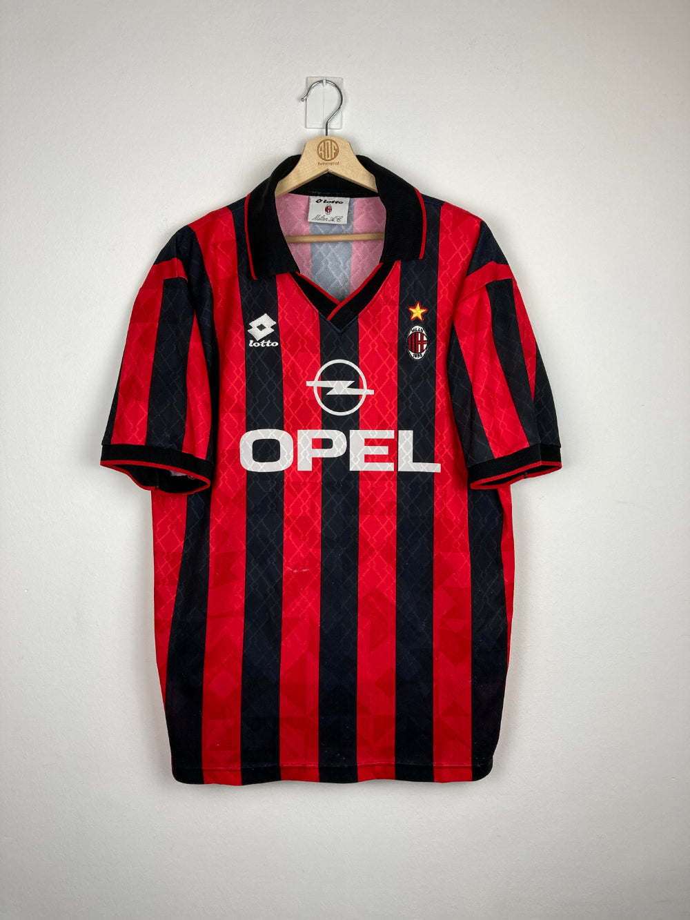 Original AC Milan Home Jersey 1995-1996 - XL