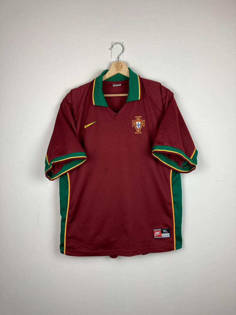 Original Portugal Home Jersey 1997-1998 - XL