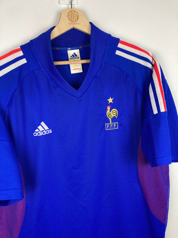 
                  
                    Original France Home Jersey 2002-2004 - XL
                  
                