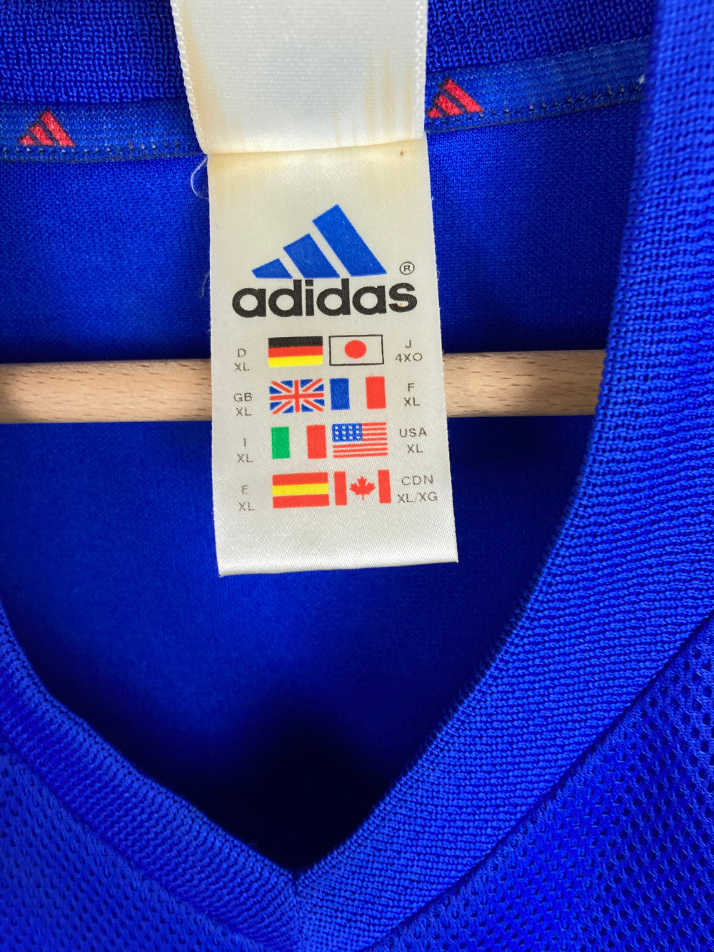 Original France Home Jersey 2002-2004 - XL