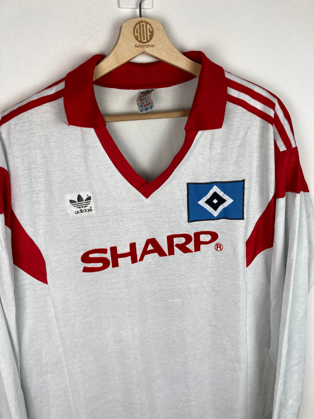 
                  
                    Original Hamburg SV Home Jersey 1987-1988 #4 - XL
                  
                