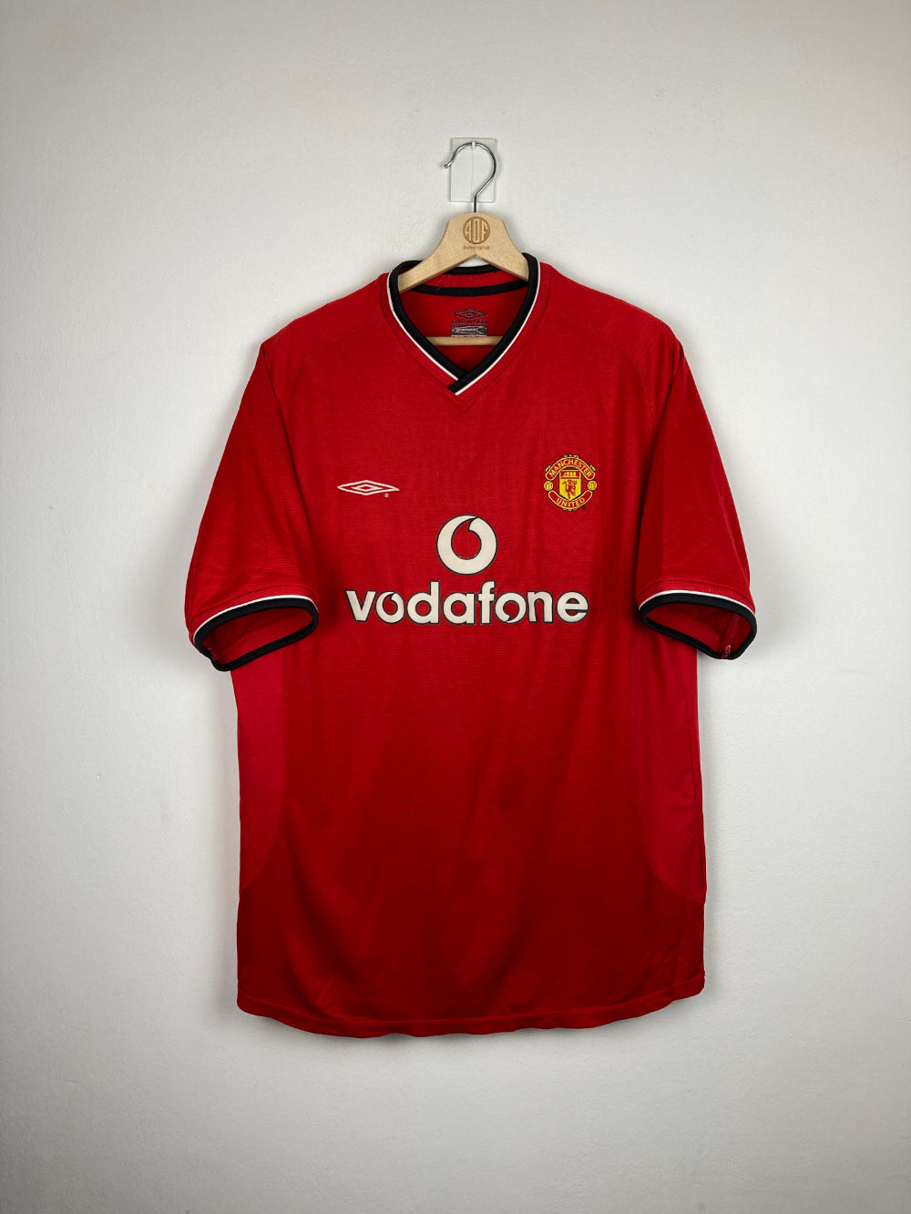 Original Manchester United FC Home Jersey 2000-2002 - XL