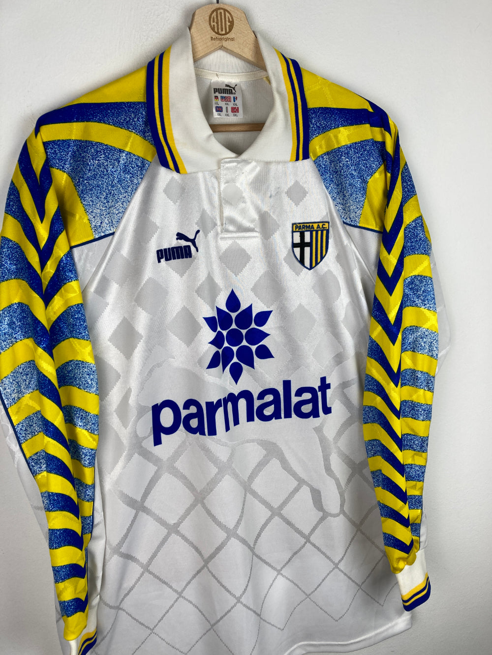 
                  
                    Original Parma Calcio 1913 *Player-Issue* Away Jersey 1996-1997 #20 Chiesa - XL
                  
                