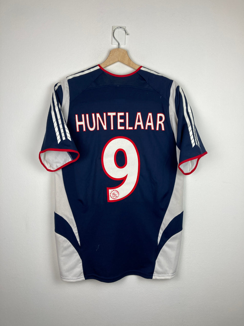 Original Ajax AFC Away Jersey 2005-2006 #9 Huntelaar - L