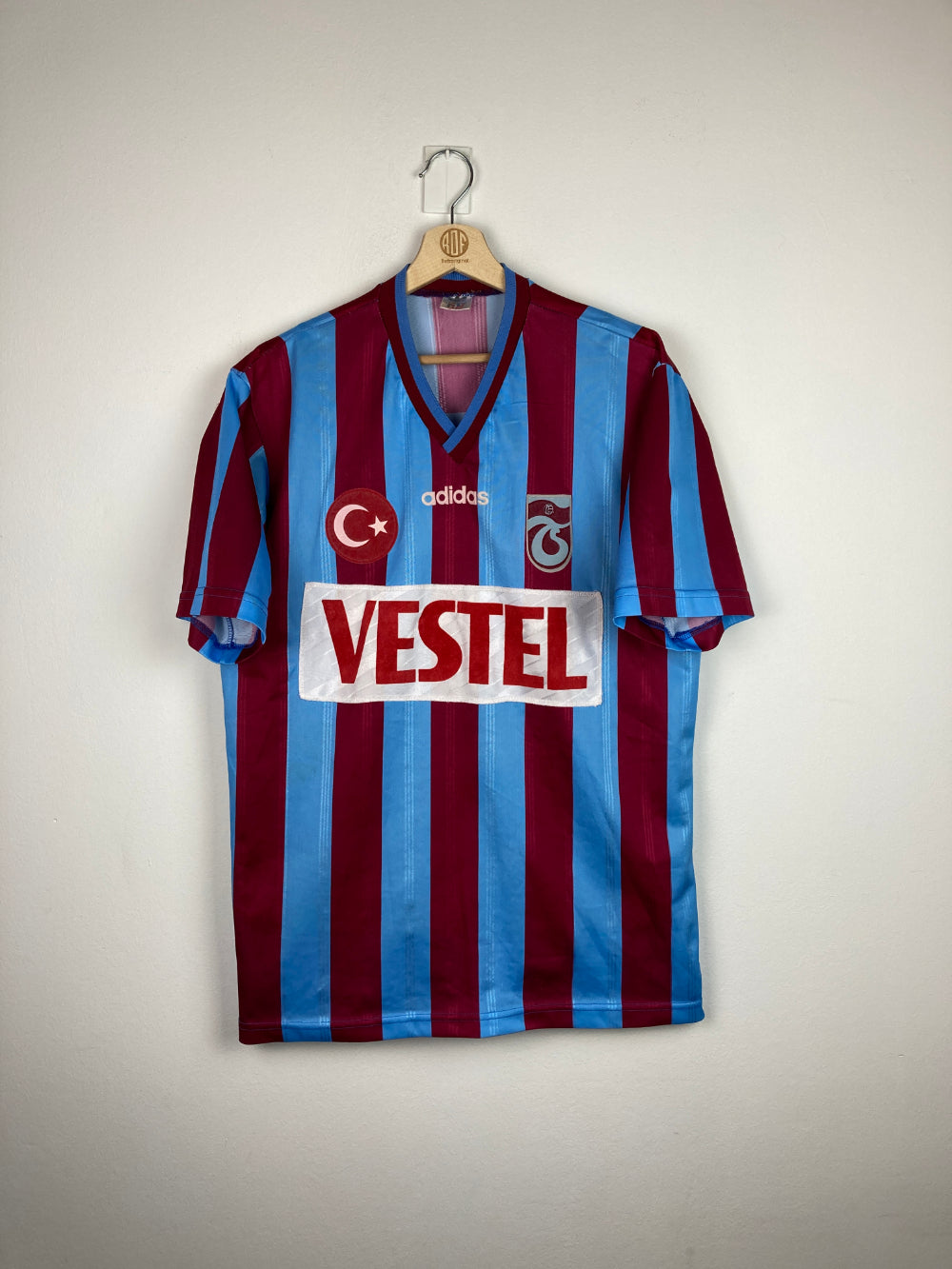 Original Trabzonspor Home Jersey 1995-1996 #9 - XL