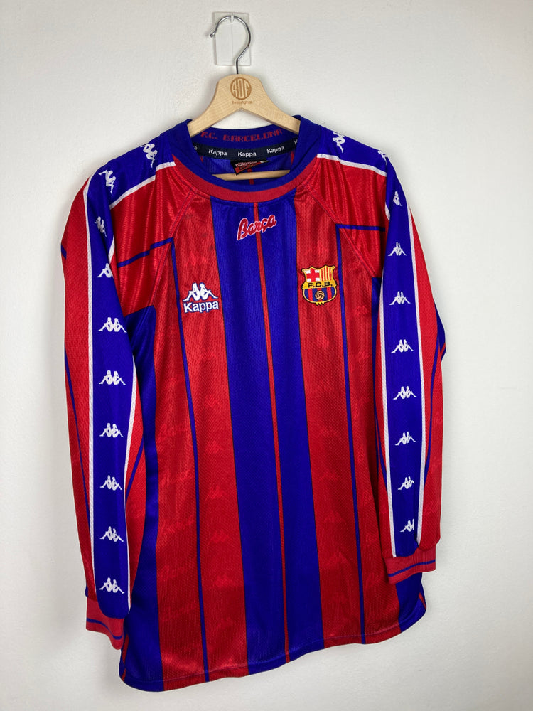 
                  
                    Original FC Barcelona *Match-issued* Home Jersey 1997-1998 #Sergi Barjuan  - XL
                  
                