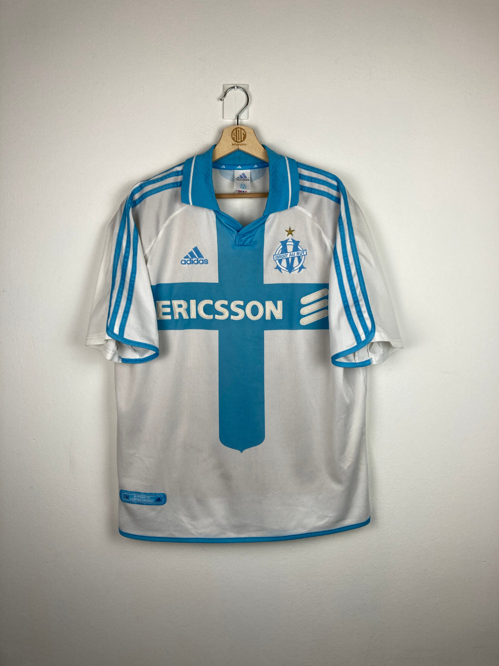 Original Olympique Marseille Home Jersey 2000-2001 - L