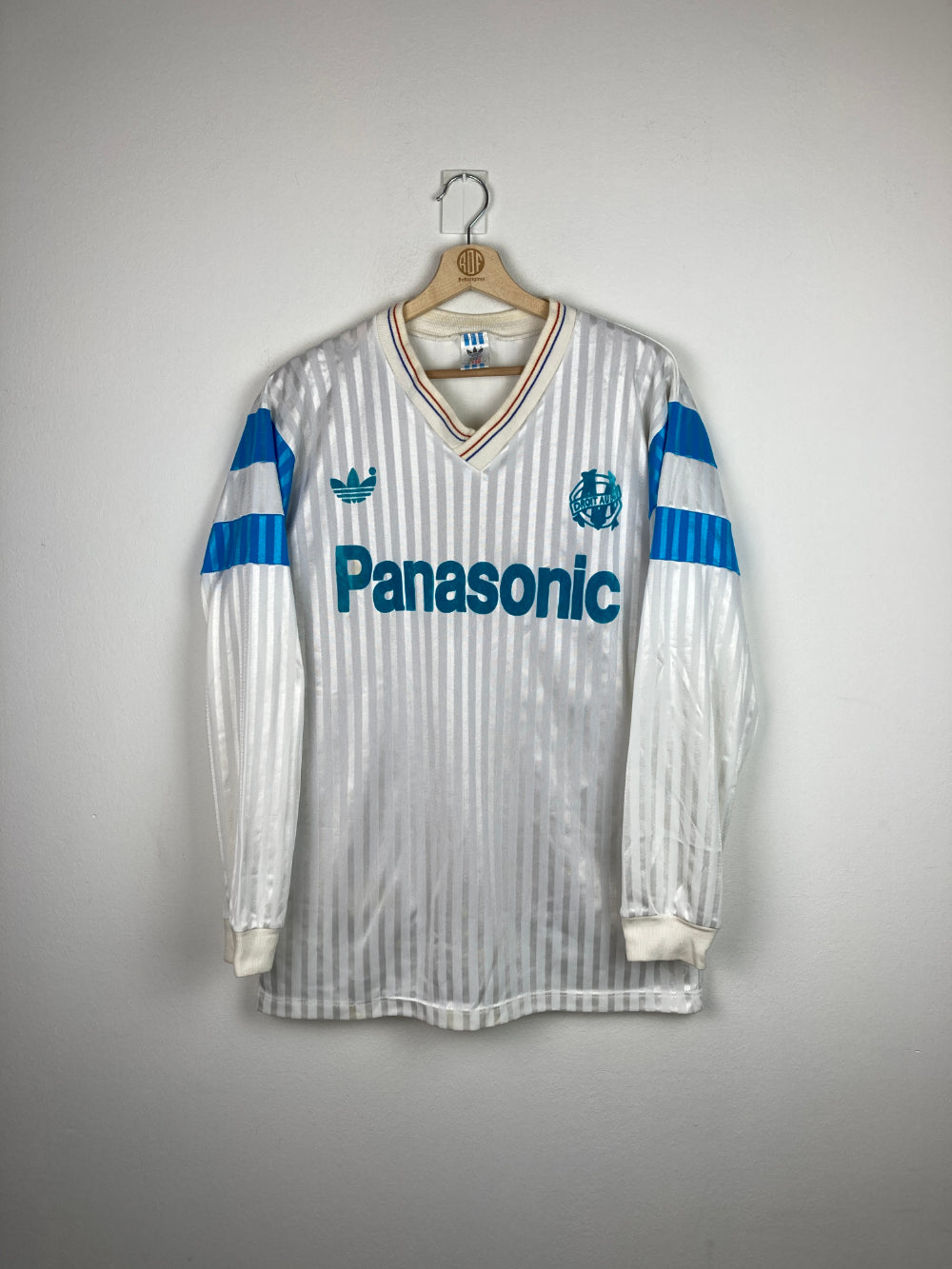 Original Olympique Marseille Home Jersey 1989-1990 - L