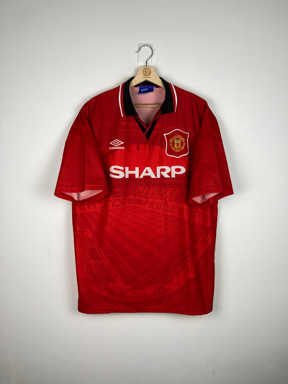 Original Manchester United FC Home Jersey 1994-1995 - XL