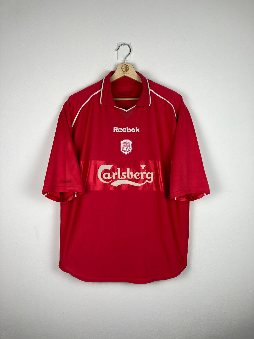 Original Liverpool FC Home Jersey 2000-2001 - L