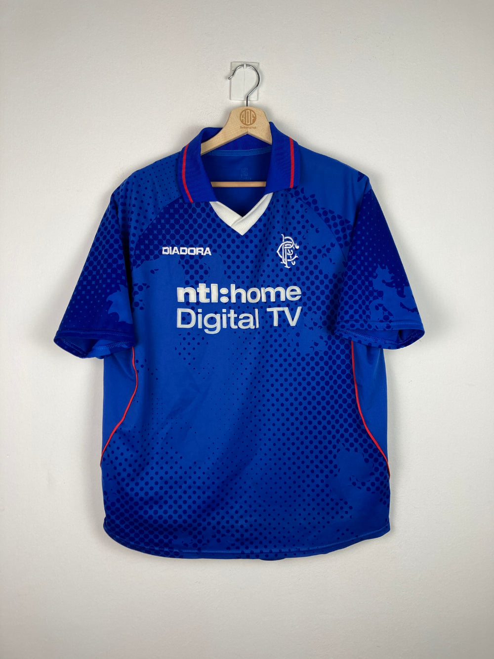 Original Rangers FC Home Jersey 2002-2003 - L