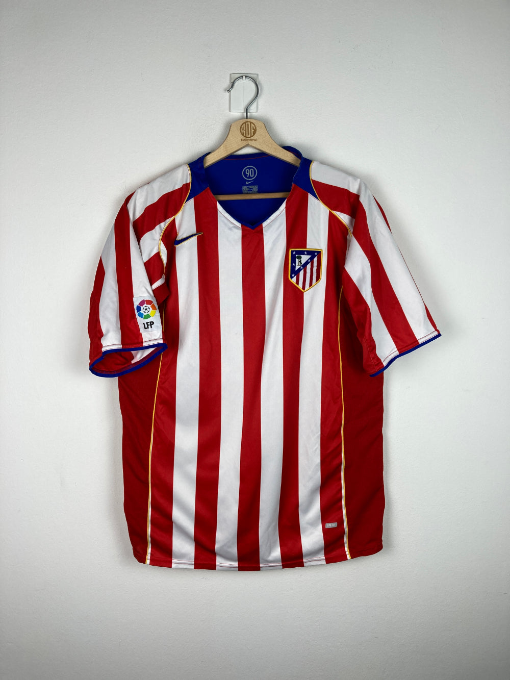 Original Atlético Madrid Home Jersey 2004-2005 - L