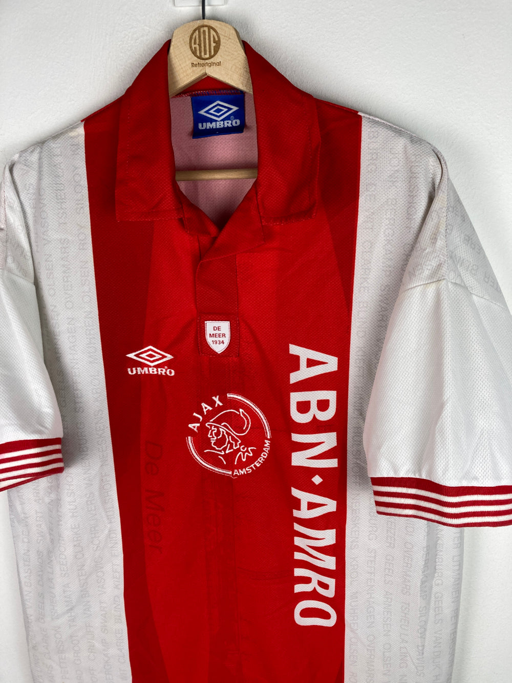 
                  
                    Original Ajax AFC *Special* Home Jersey 1996 - L
                  
                