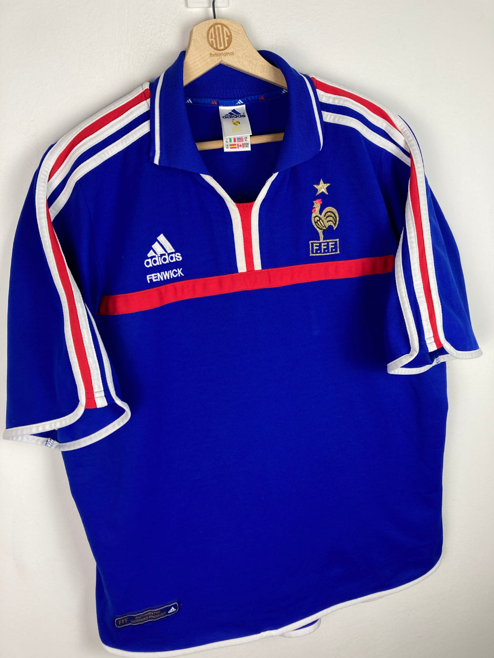 
                  
                    Original France Home Jersey 2000-2002 - XL
                  
                