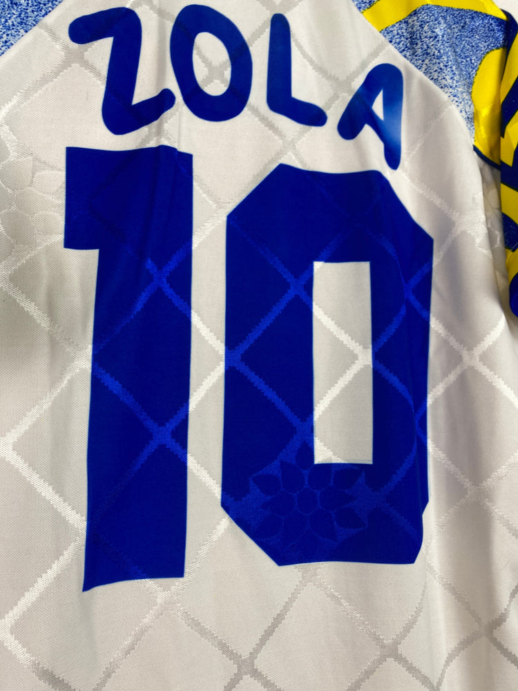 
                  
                    Original Parma Calcio 1913 Away Jersey 1995-1997 #10 Zola - XXL
                  
                