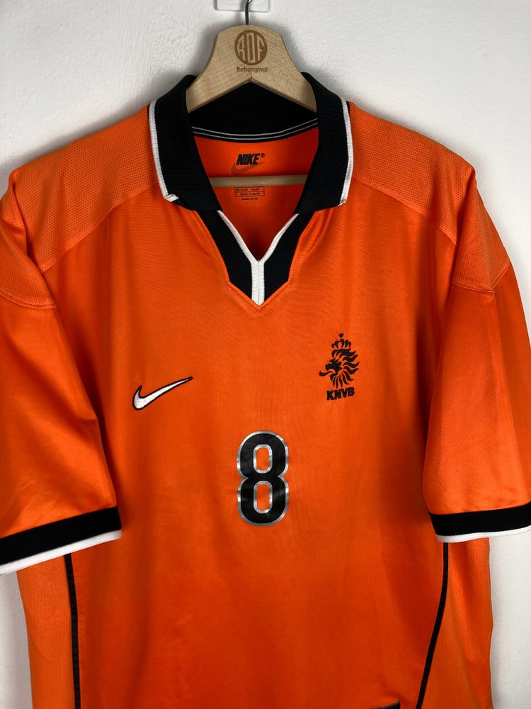 
                  
                    Original Holland Home Jersey 1998-2000 #8 Bergkamp - XL
                  
                