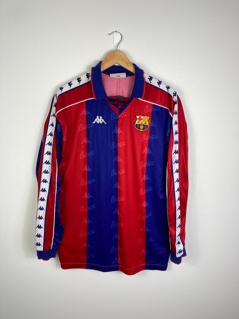 
                  
                    Original FC Barcelona Home Jersey 1992-1995 - XL
                  
                
